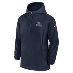 Tennessee Titans Nike Sideline Half-Zip Hoodie