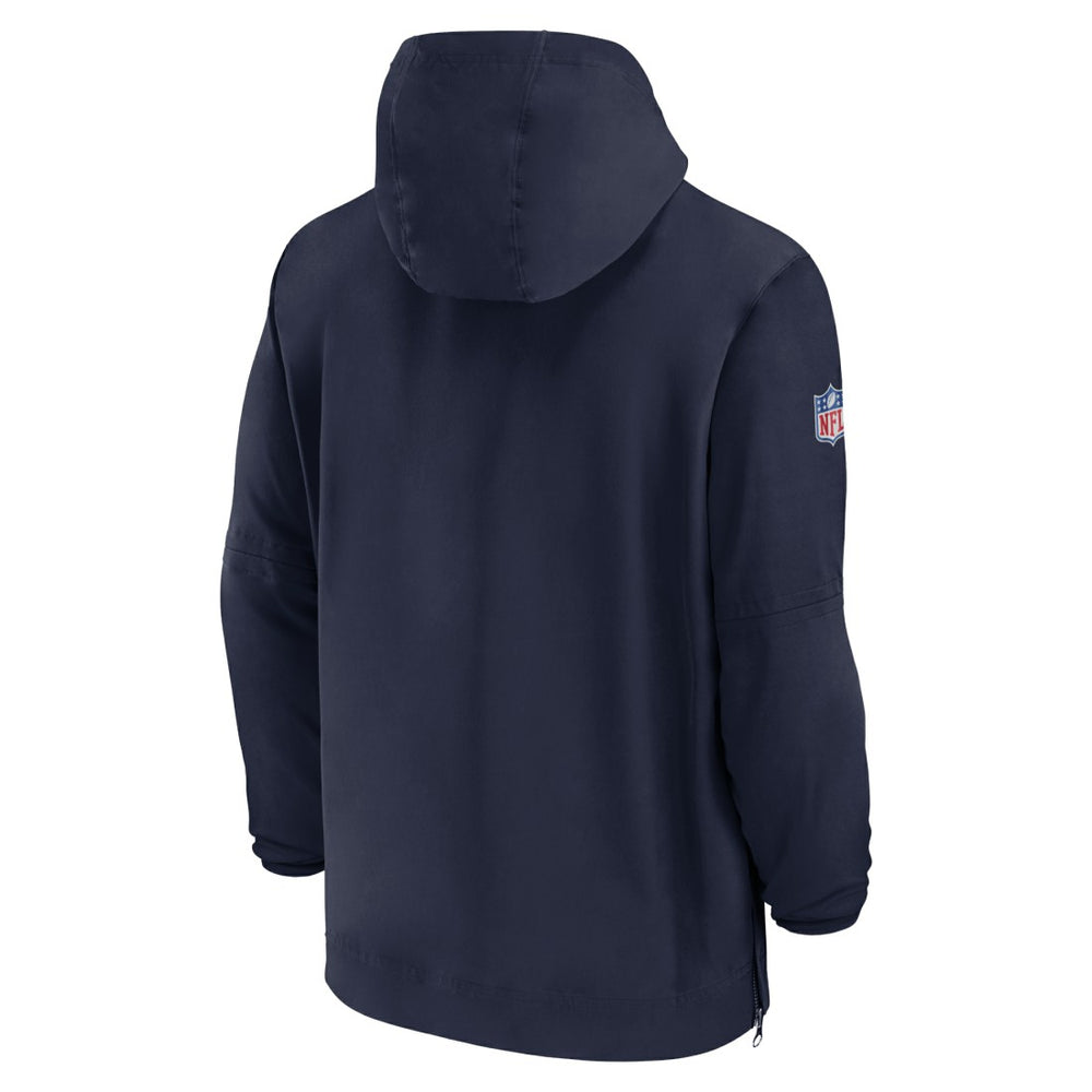 Tennessee Titans Nike Sideline Half-Zip Hoodie