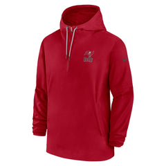 Tampa Bay Buccaneers Nike Sideline Half-Zip Hoodie