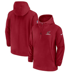 Arizona Cardinals Nike Sideline Half-Zip Hoodie