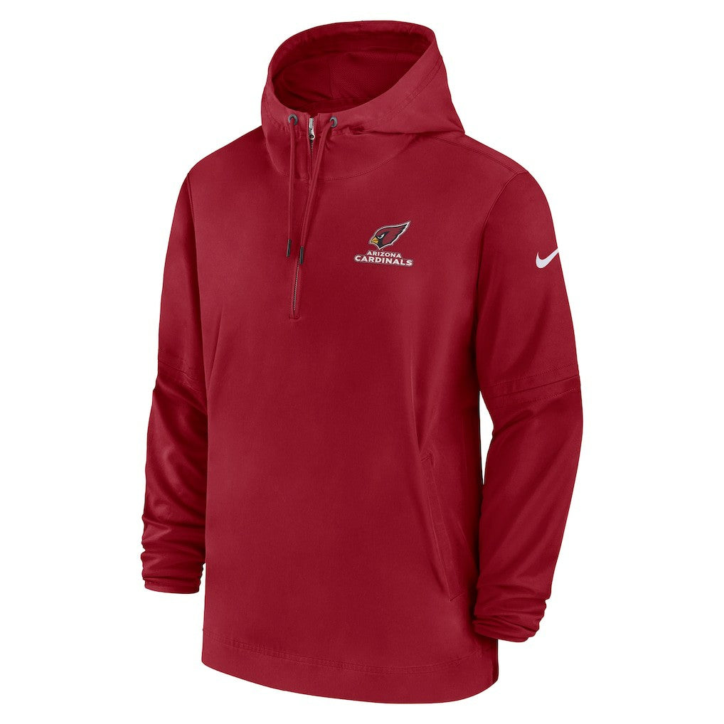 Arizona Cardinals Nike Sideline Half-Zip Hoodie