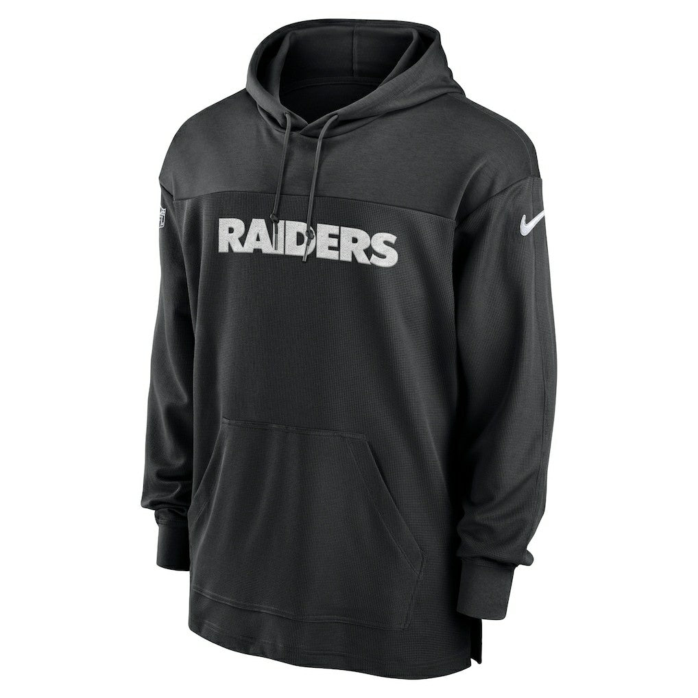 Las Vegas Raiders Nike 2023 Sideline Lightweight Performance Hooded Top