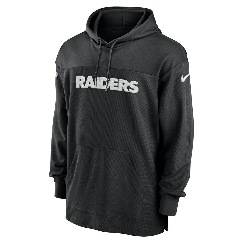 Las Vegas Raiders Nike 2023 Sideline Lightweight Performance Hooded Top