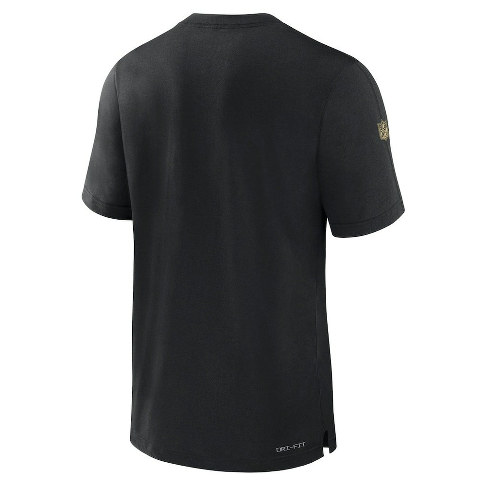 New Orleans Saints Nike 2023 Sideline Performance T-Shirt