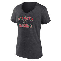 Atlanta Falcons  Women's Victory Arch Team V-Neck T-Shirt