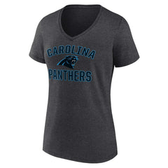 Carolina Panthers  Women's Victory Arch Team V-Neck T-Shirt