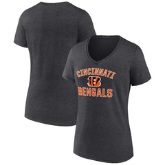 Cincinnati Bengals  Women's Victory Arch Team V-Neck T-Shirt