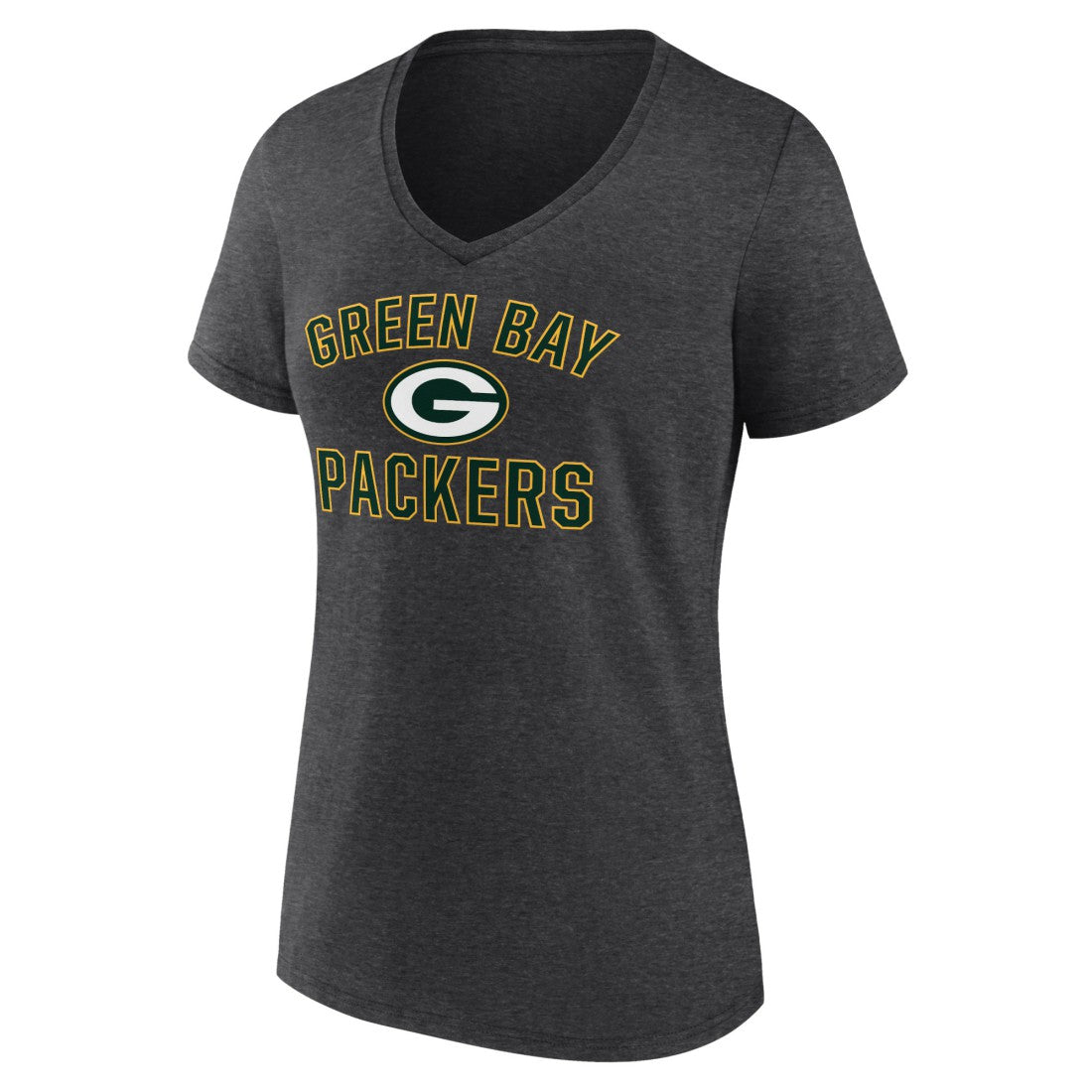 Green Bay Packers  Women's Victory Arch Team V-Neck T-Shirt