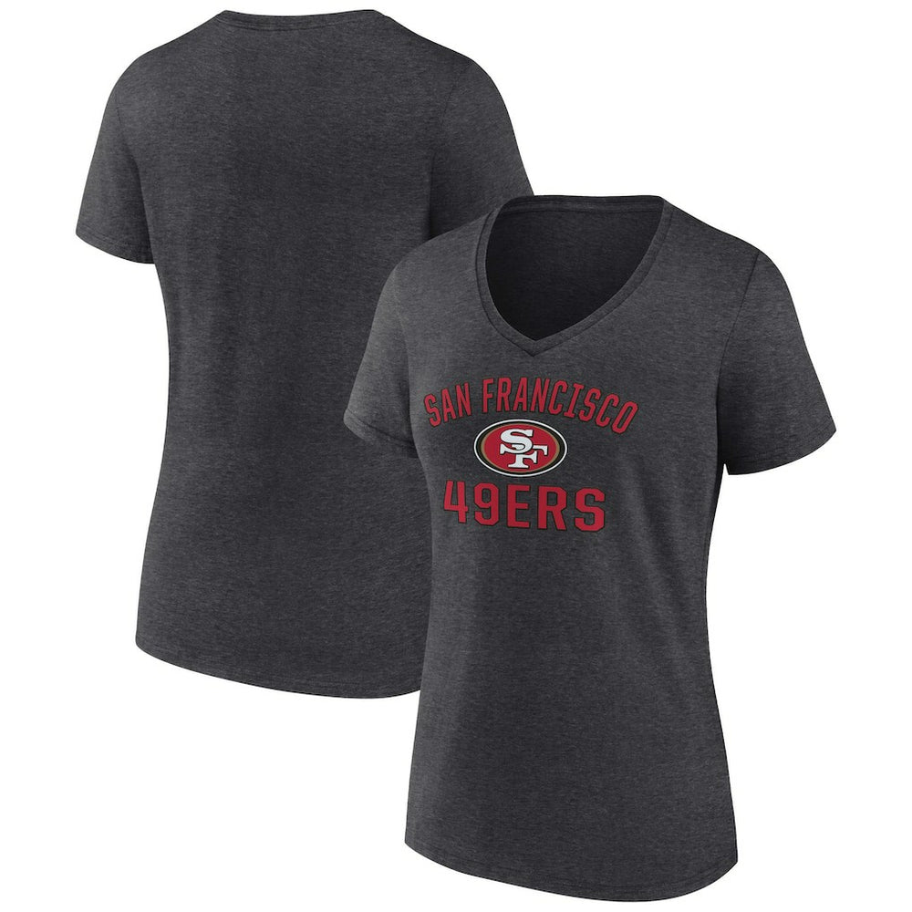 San Francisco 49ers  Women's Victory Arch Team V-Neck T-Shirt