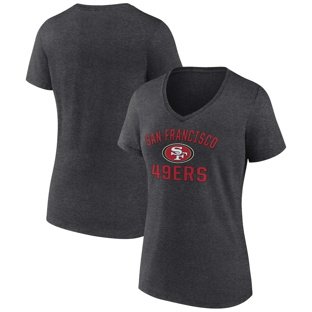 San Francisco 49ers  Women's Victory Arch Team V-Neck T-Shirt