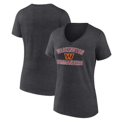 Washington Commanders  Women's Victory Arch Team V-Neck T-Shirt