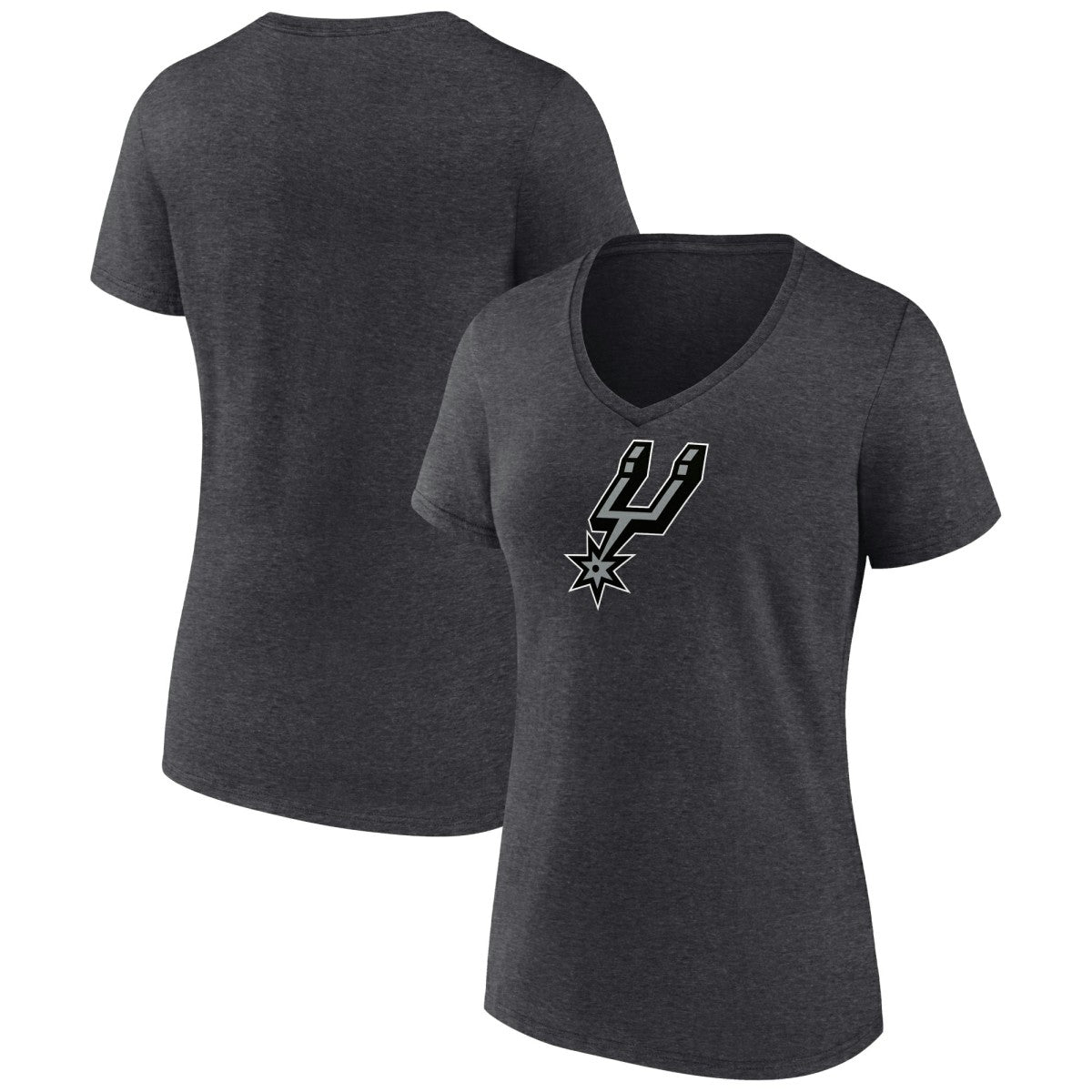 San Antonio Spurs Women's Logo V-Neck T-Shirt Online
