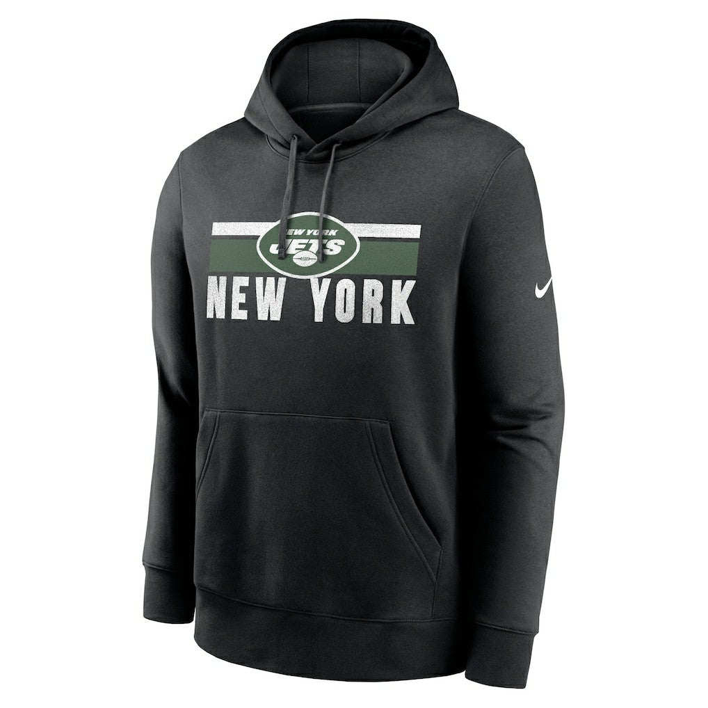New York Jets Nike Club Fleece Pullover Hoodie