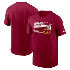 Washington Commanders Nike Division Essential T-Shirt