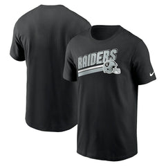 Las Vegas Raiders Nike Essential Blitz Lockup T-Shirt