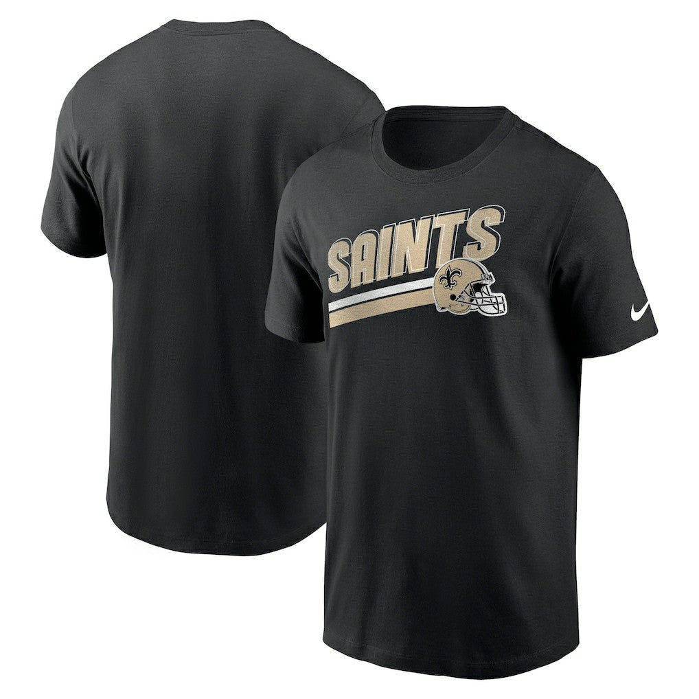 New Orleans Saints Nike Essential Blitz Lockup T-Shirt