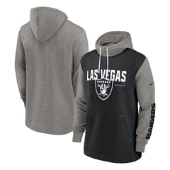 Las Vegas Raiders Nike Fashion Color Block Pullover Hoodie