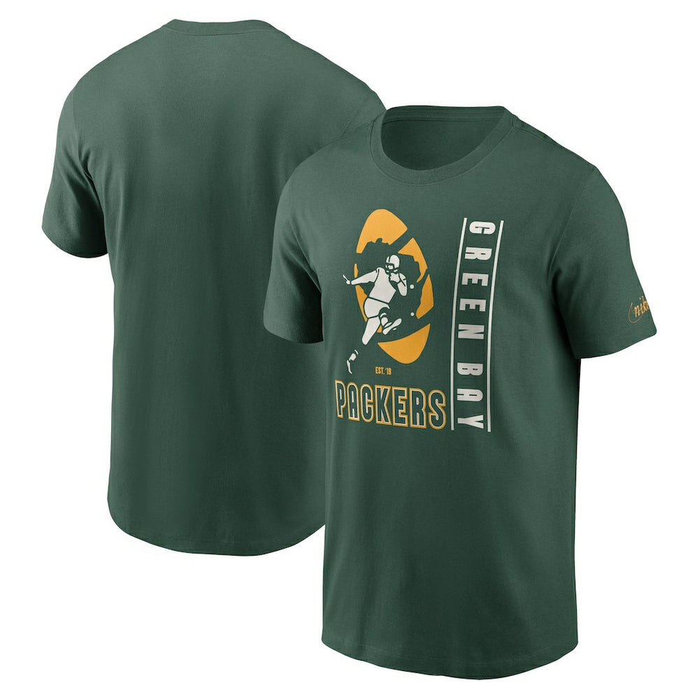 Green Bay Packers Nike Lockup Essential T-Shirt