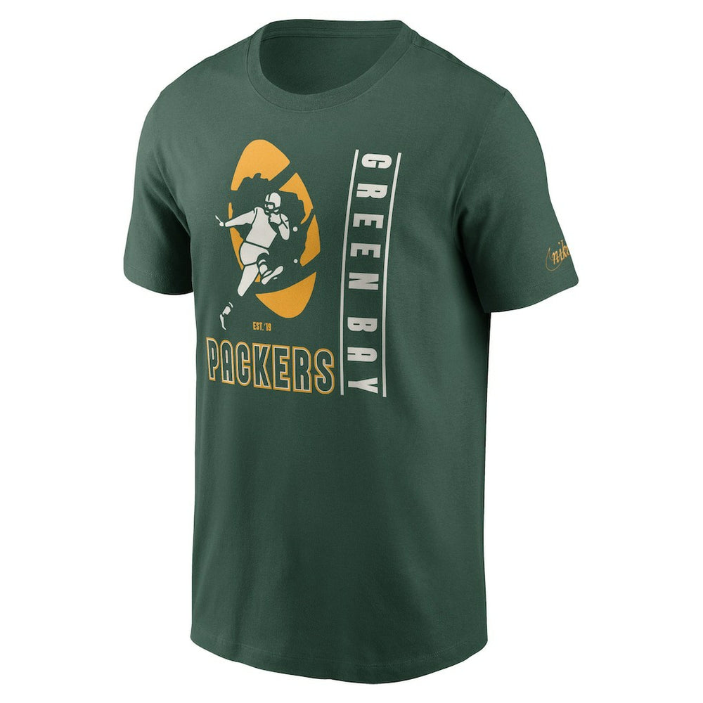 Green Bay Packers Nike Lockup Essential T-Shirt
