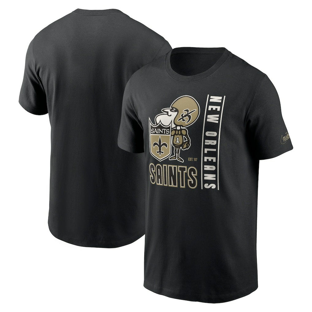 New Orleans Saints Nike Lockup Essential T-Shirt