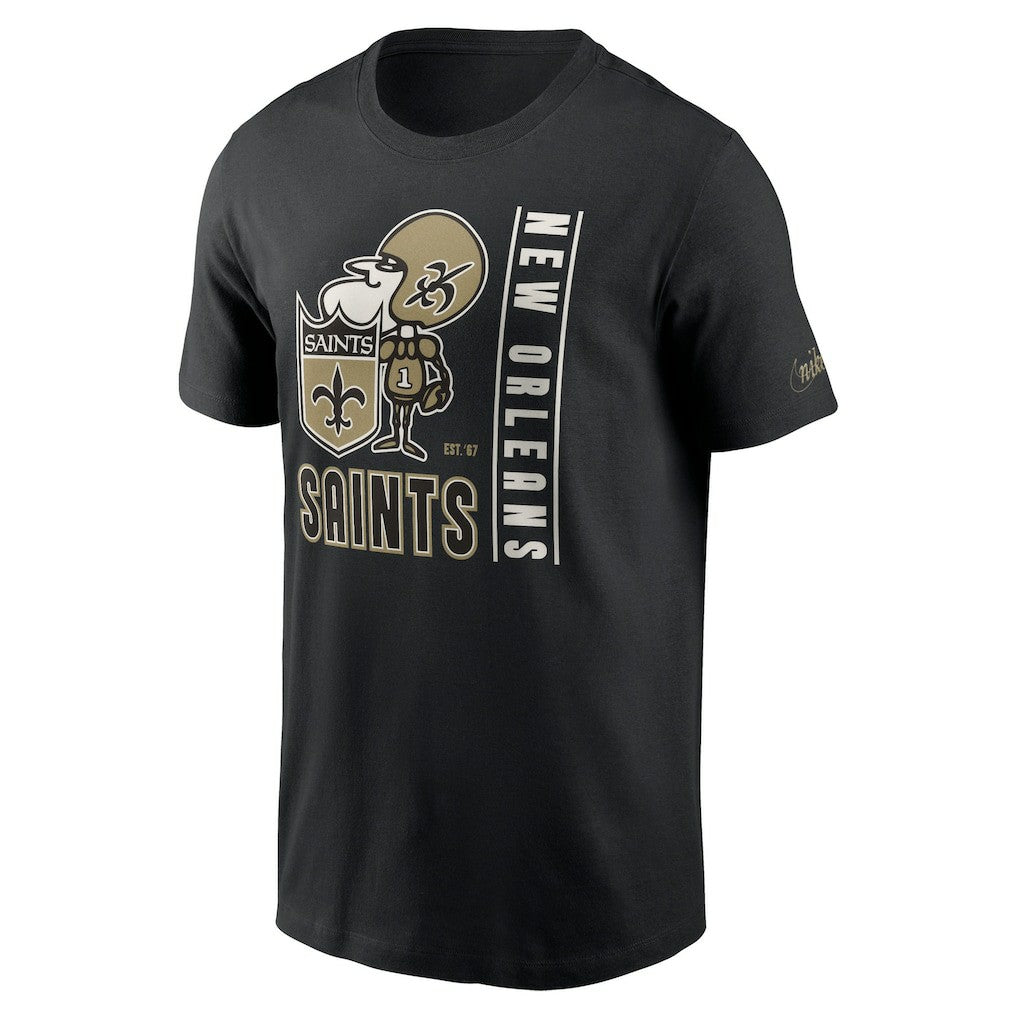 New Orleans Saints Nike Lockup Essential T-Shirt