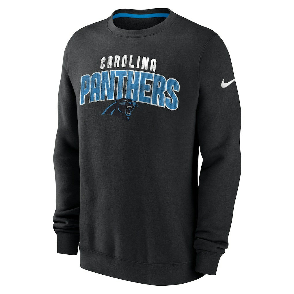 Carolina Panthers Nike Rewind Club Pullover Sweatshirt