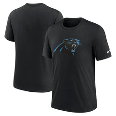 Carolina Panthers Nike Rewind Logo Tri-Blend T-Shirt