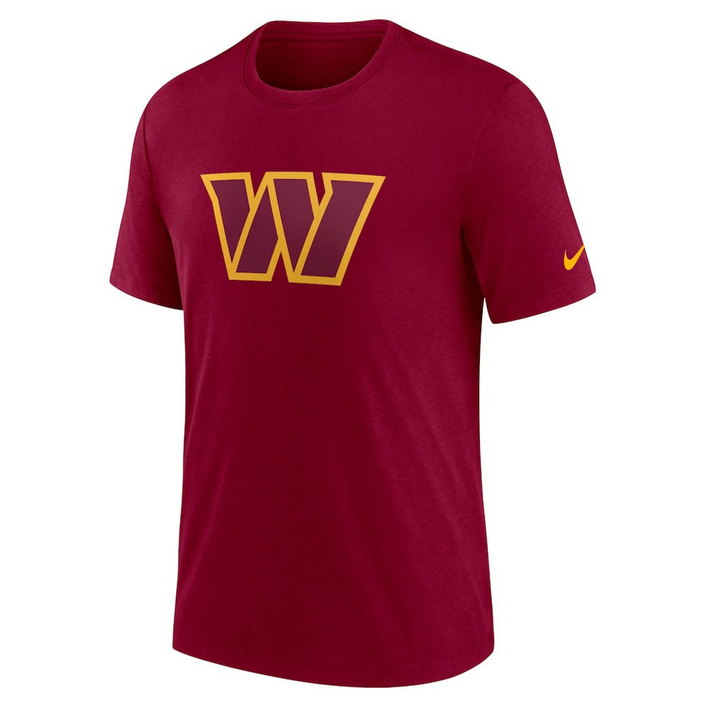 Washington Commanders Nike Rewind Logo Tri-Blend T-Shirt