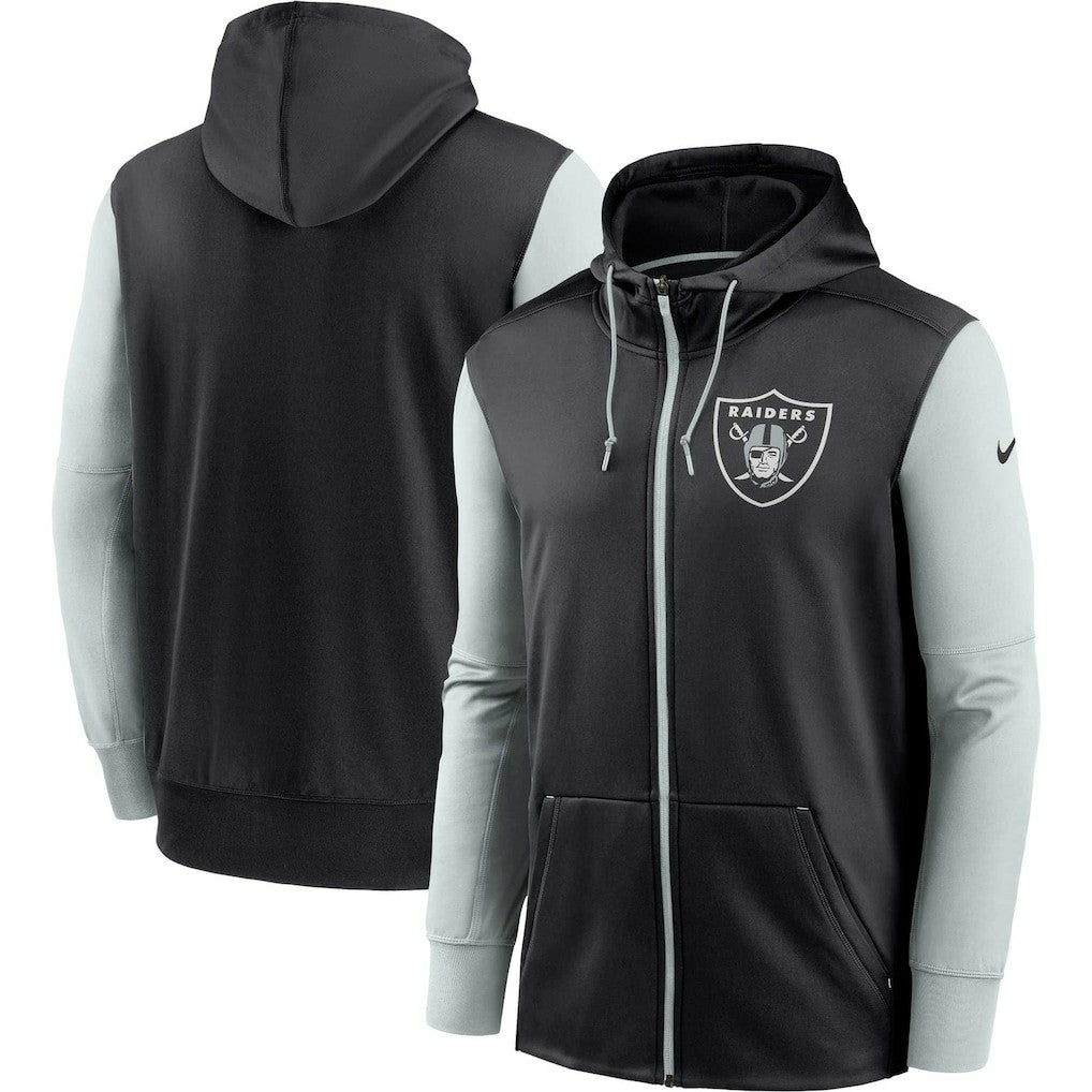 Las Vegas Raiders Nike Performance Full-Zip Hoodie