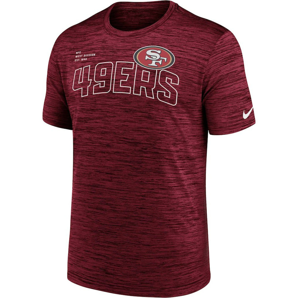 San Francisco 49ers Nike Velocity Arch Performance T-Shirt