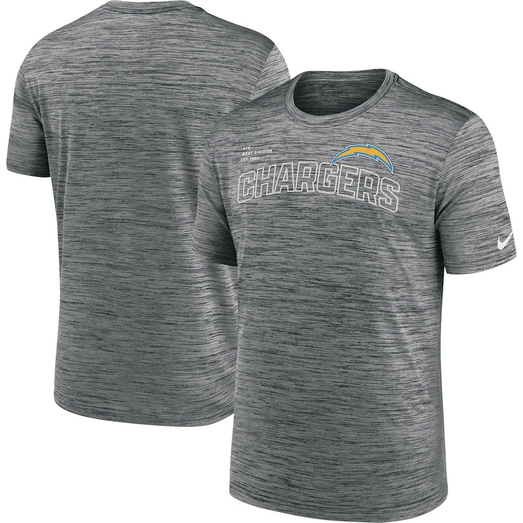 Los Angeles Chargers Nike Velocity Arch Performance T-Shirt
