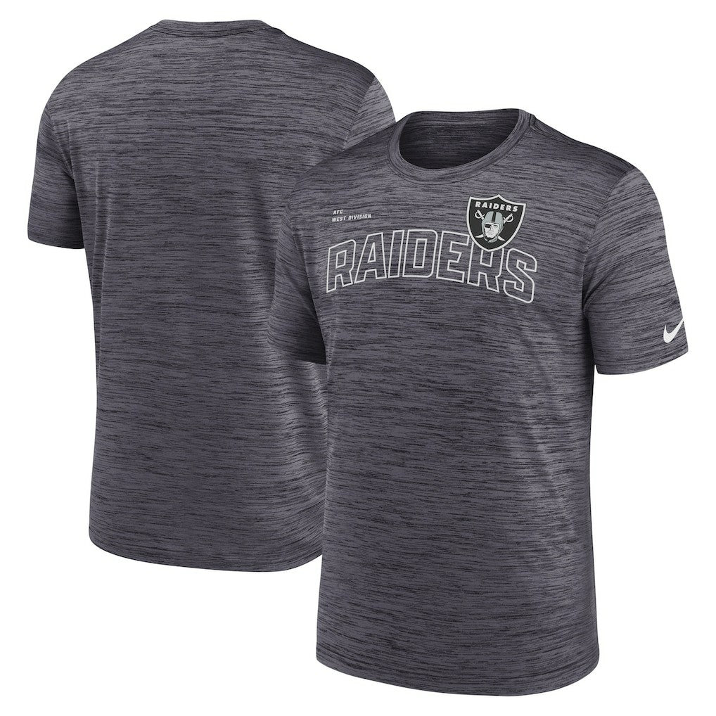 Las Vegas Raiders Nike Velocity Arch Performance T-Shirt