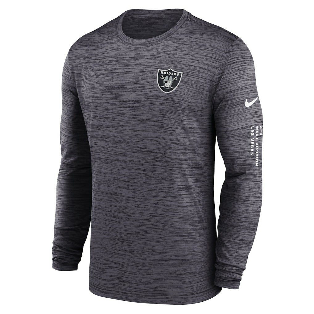 Las Vegas Raiders Nike Velocity Long Sleeve T-Shirt