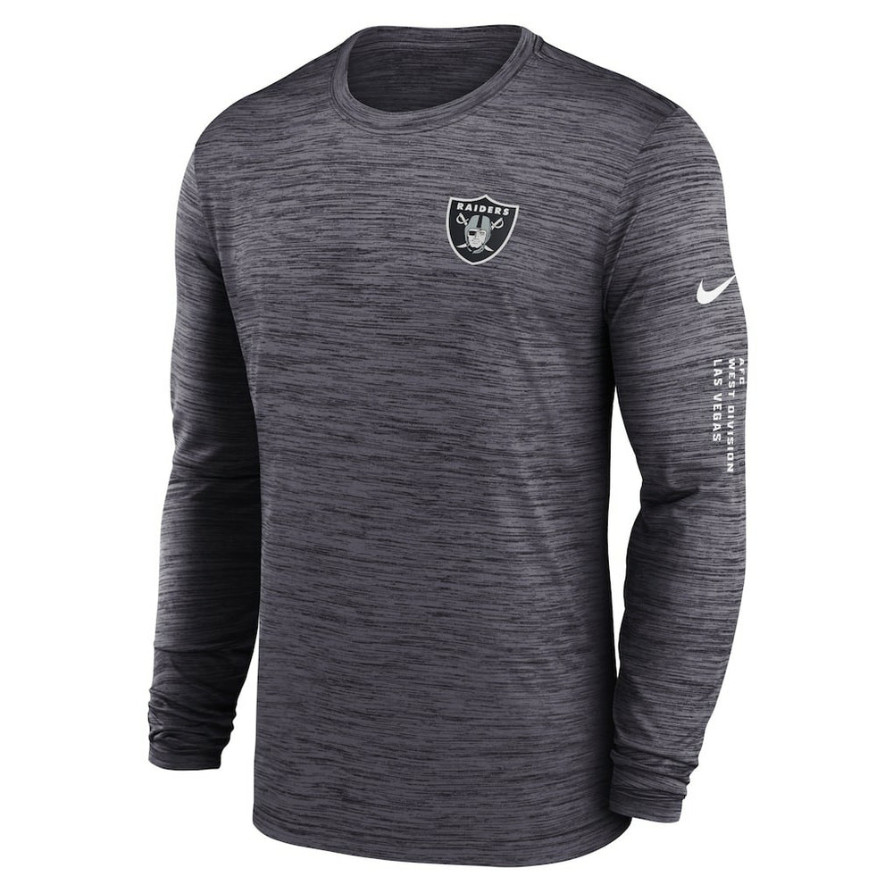 Las Vegas Raiders Nike Velocity Long Sleeve T-Shirt