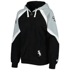 Chicago White Sox Starter Women's Hail Mary Full-Zip Hoodie | MLB Discount