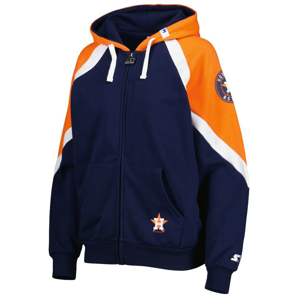 Houston Astros Starter Women's Hail Mary Full-Zip Hoodie | MLB Online