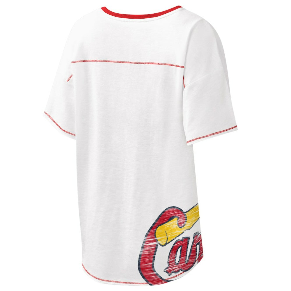 St. Louis Cardinals Starter Women's Perfect Game V-Neck T-Shirt | MLB Online