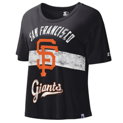 San Francisco Giants Starter  Women's Record Setter Crop Top | MLB Outlet