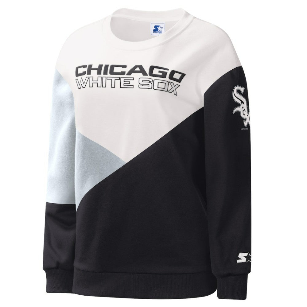 Chicago White Sox Starter Women's Shutout Pullover Sweatshirt | MLB On Sale