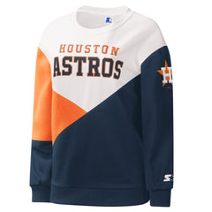 Houston Astros Starter Women's Shutout Pullover Sweatshirt | MLB Online