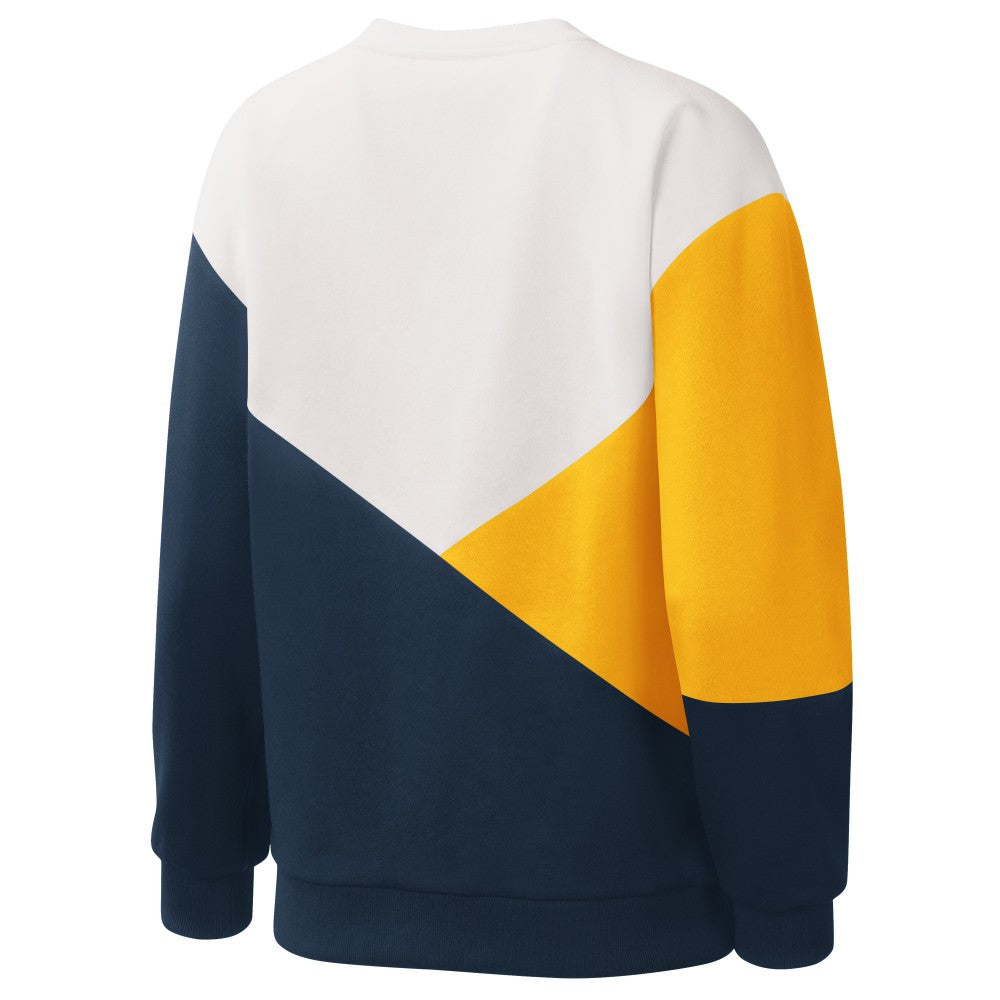 Milwaukee Brewers Starter Women's Shutout Pullover Sweatshirt | MLB Shop