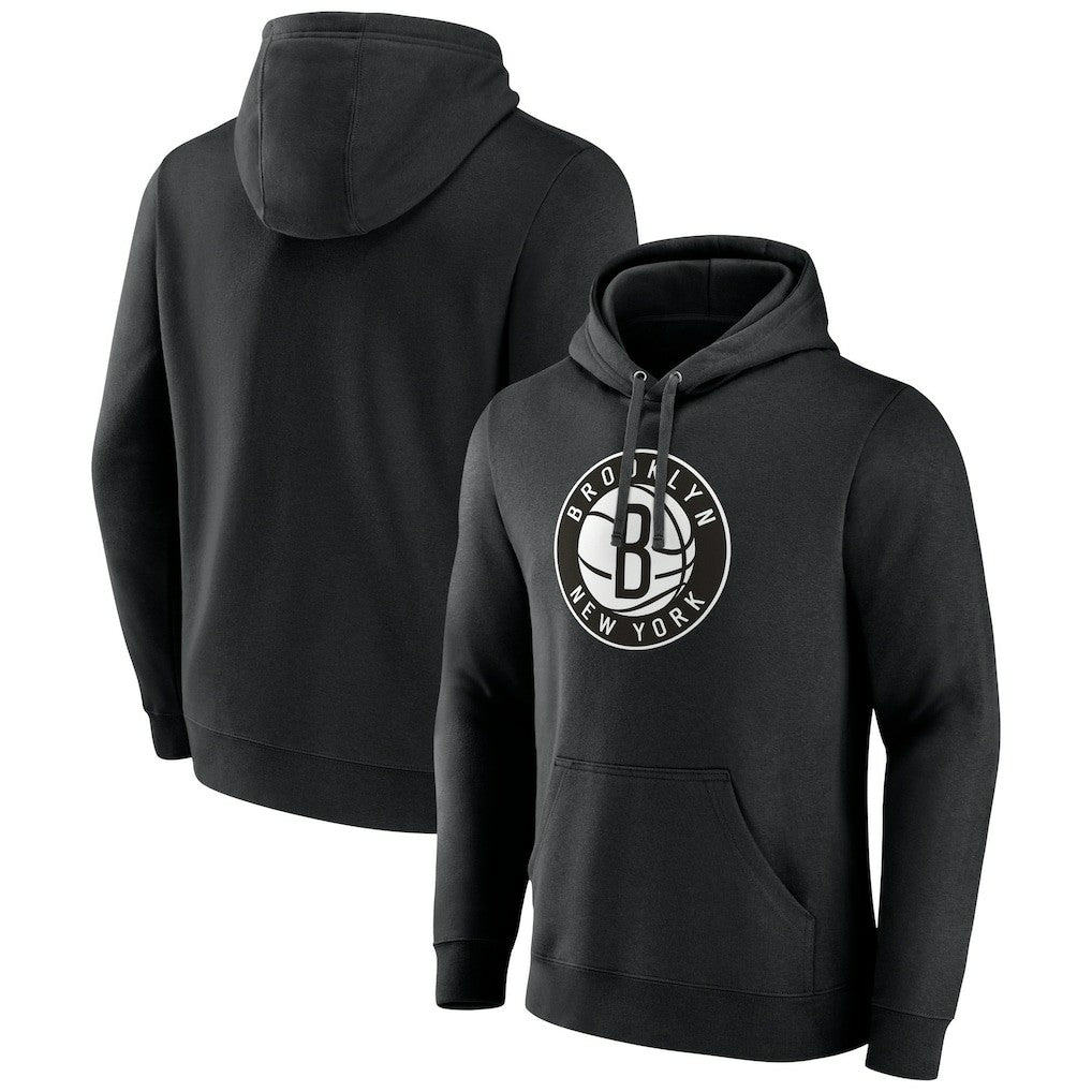 Brooklyn Nets Alternate Logo Pullover Hoodie Discount