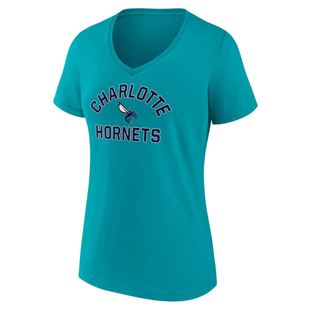 Charlotte Hornets Women's Overtime Team V-Neck T-Shirt Outlet