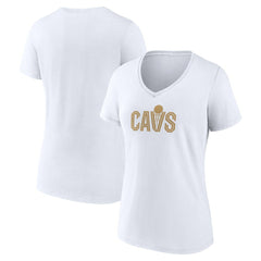 Cleveland Cavaliers Women's Wordmark V-Neck T-Shirt sale Discount