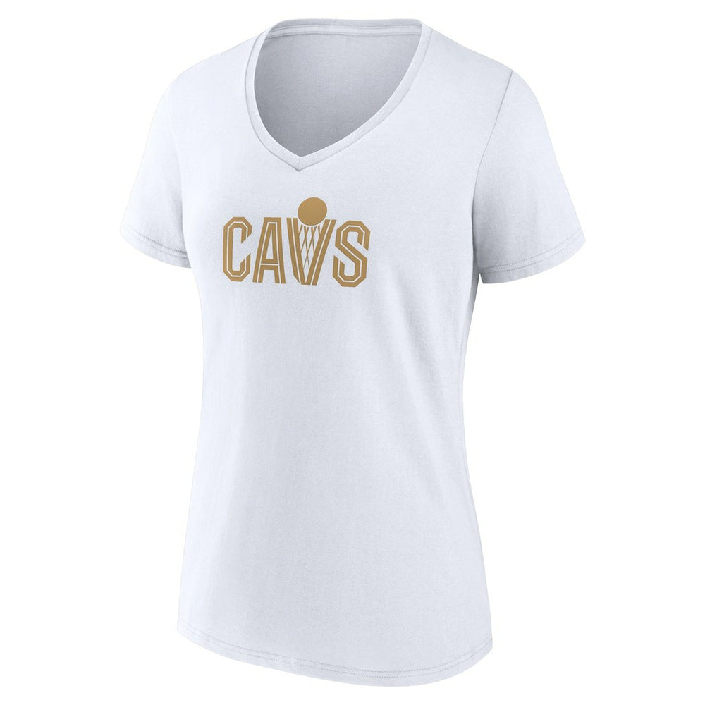 Cleveland Cavaliers Women's Wordmark V-Neck T-Shirt sale Discount