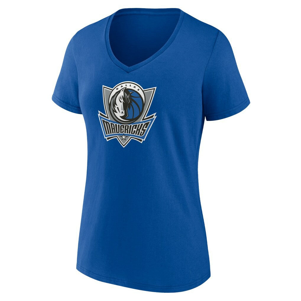 Dallas Mavericks Women's Alternate Logo V-Neck T-Shirt sale Outlet