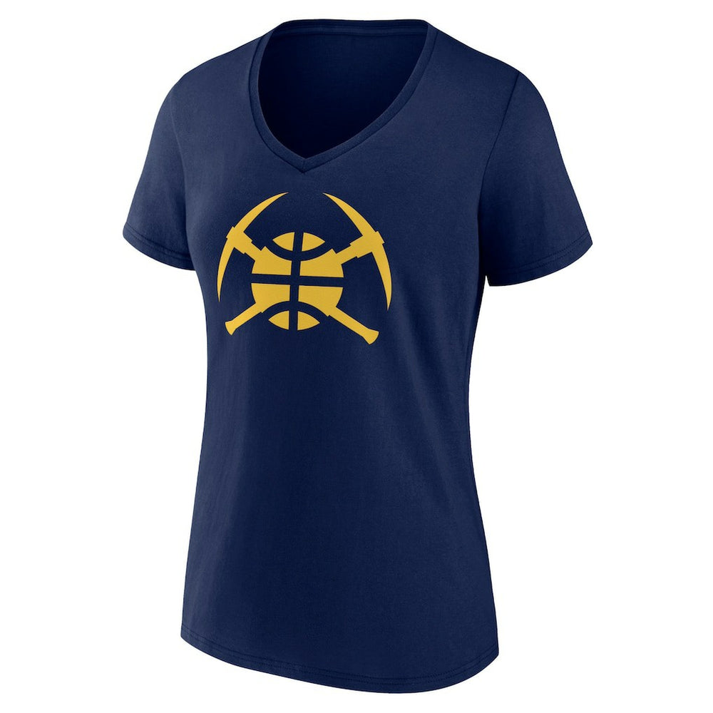 Denver Nuggets Women's Alternate Logo V-Neck T-Shirt sale On Sale