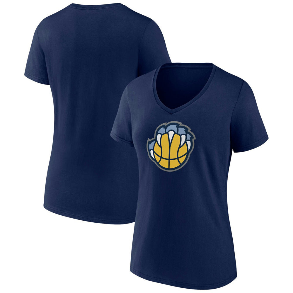 Memphis Grizzlies Women's Alternate Logo V-Neck T-Shirt Discount
