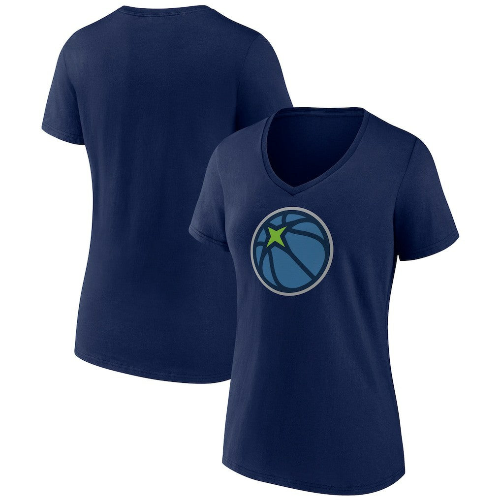 Minnesota Timberwolves Women's Alternate Logo V-Neck T-Shirt On Sale