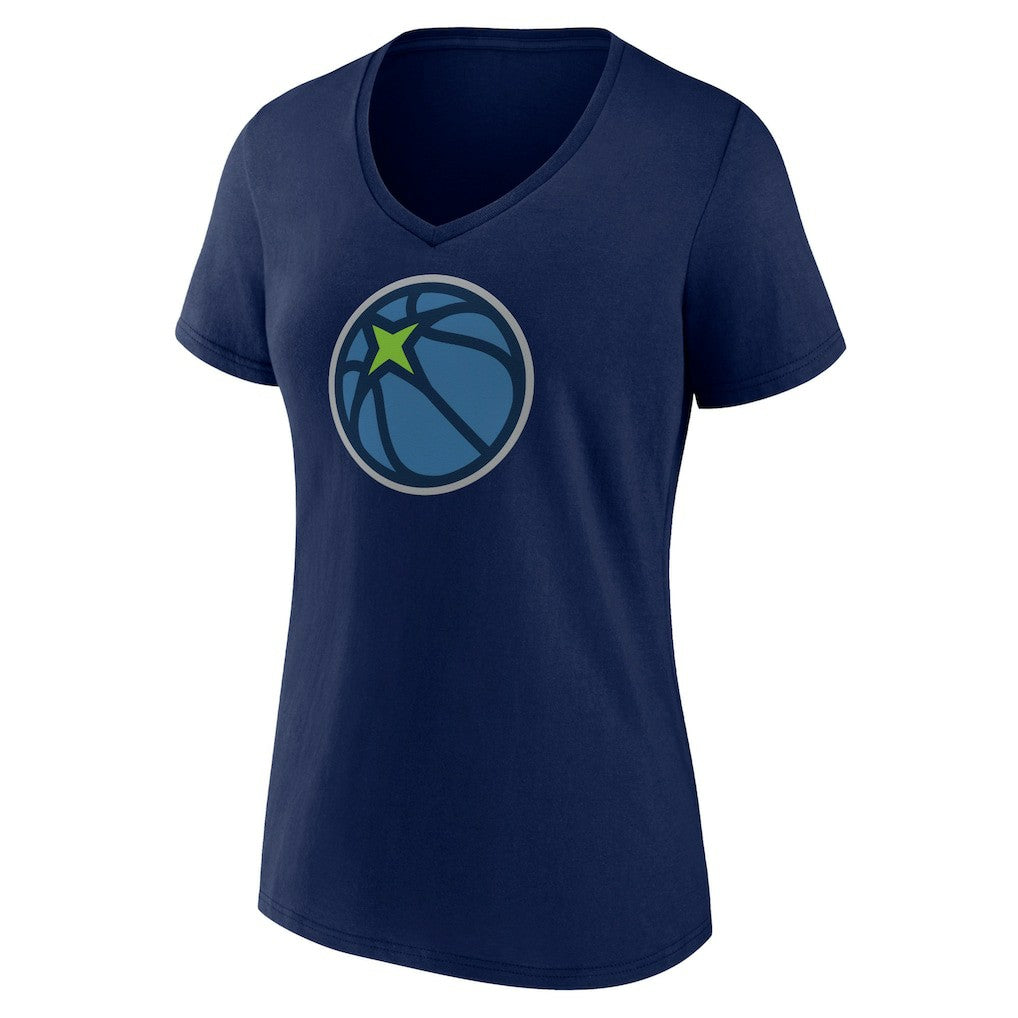 Minnesota Timberwolves Women's Alternate Logo V-Neck T-Shirt On Sale